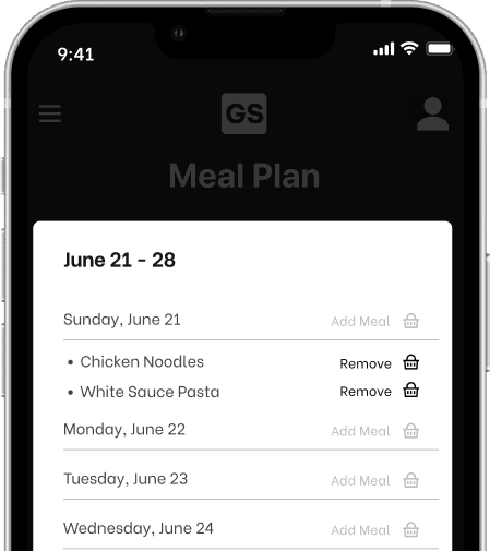 image showing meal planning